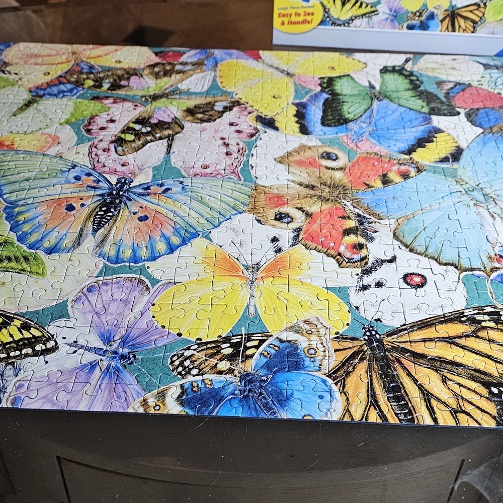 Colorful Butterfly Jigsaw Puzzle 500 Piece